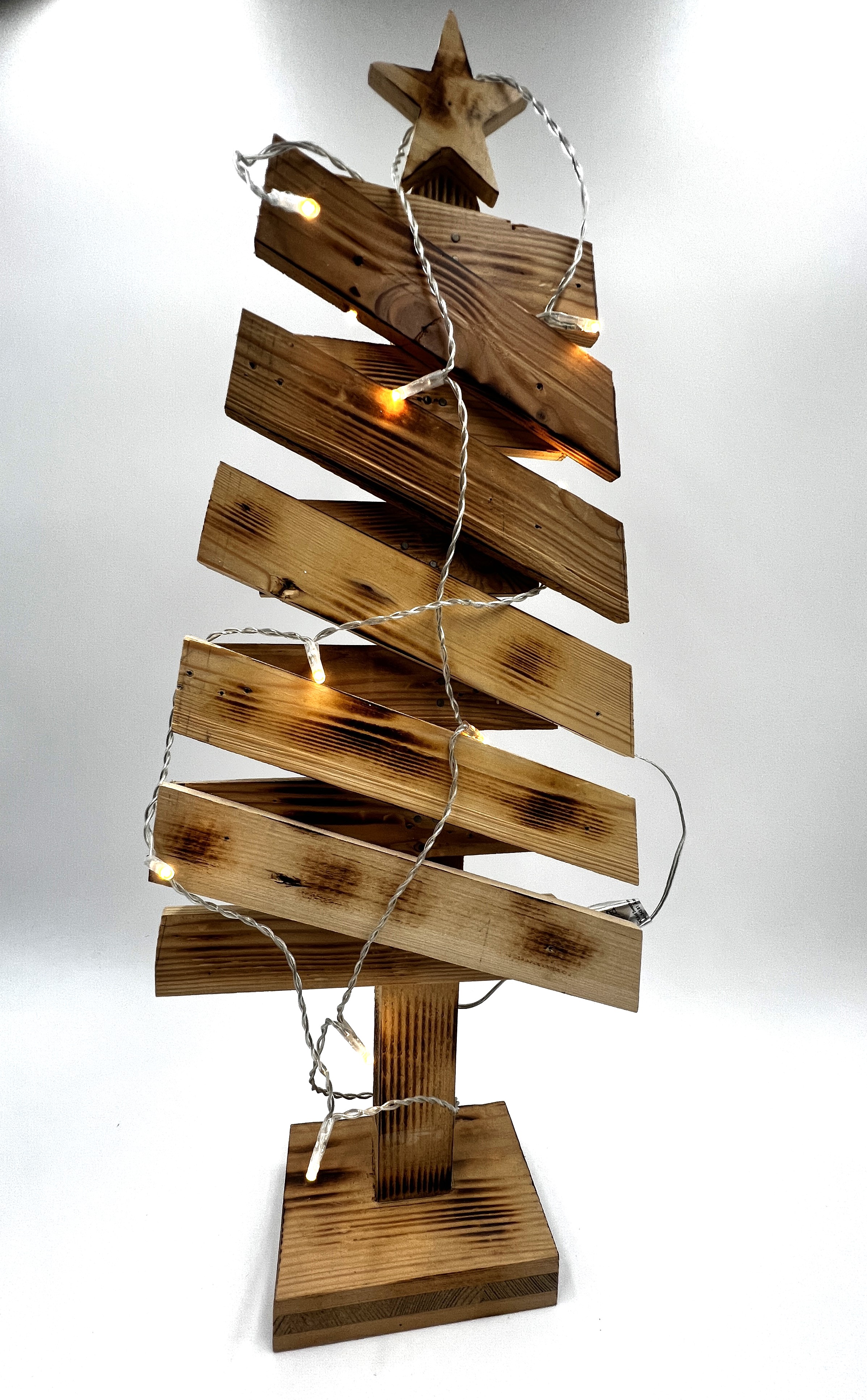 Sapin vintage illuminé