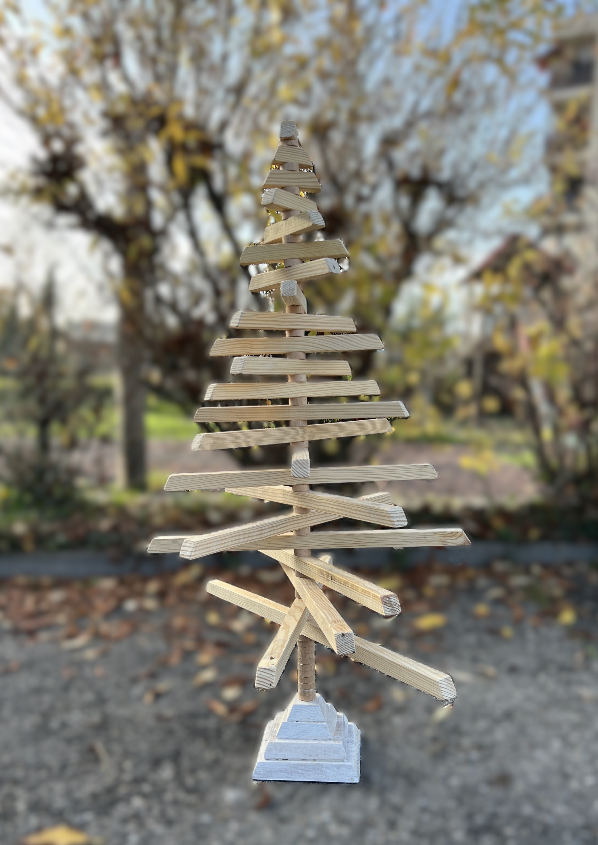 Arbre de Noël en bois